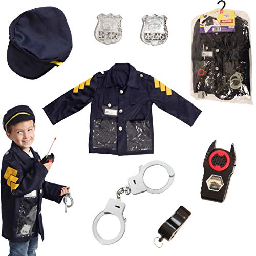 Product Cover DRESS 2 PLAY Police Chief Pretend Costume; 6 Pc Dress up Set with Accessories