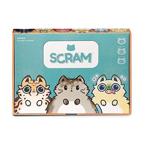 Product Cover TeeTurtle Scram - Base Game - from The Creators of Unstable Unicorns - A Fun Card Game for Children