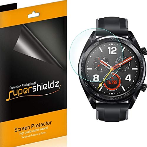Product Cover (6 Pack) Supershieldz for Huawei Watch GT Screen Protector, High Definition Clear Shield (PET)