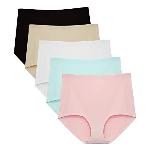 Product Cover No Show High Waist Briefs Underwear for Women Seamless Panties Multi Pack