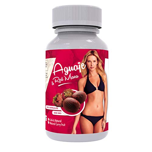 Product Cover Curves Capsules for Women - Natural Supplement - 1000 mg per Serving - Butt and Breast Enhancement Pills - Aguaje and Red Maca Root from Peru - Kosher Certified - Free PDF Guide