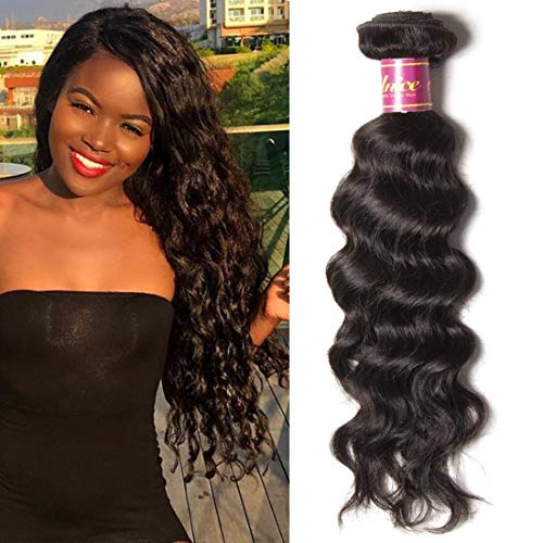 Product Cover UNice Hair Icenu Series Brazilian Natural Wave 1 Bundle Unprocessed Virgin Hair Human Hair Extensions weave Natural Color 100g/pc