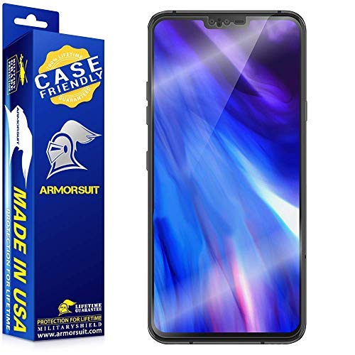 Product Cover ArmorSuit MilitaryShield [Case Friendly] Screen Protector for LG V40 ThinQ - Anti-Bubble HD Clear Film