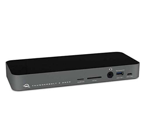 Product Cover OWC 14-Port Thunderbolt 3 Dock with Cable, Compatible with Windows PC and Mac, Space Gray, (OWCTB3DK14PSG)