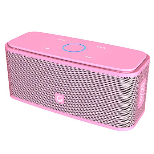 Product Cover DOSS SoundBox Bluetooth Speaker, Portable Wireless Bluetooth 4.0 Touch Speakers with 12W HD Sound and Bold Bass, Handsfree, 12H Playtime for Phone, Tablet, TV, Gift Ideas[Pink]