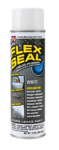 Product Cover Flex Seal Spray Rubber Sealant Coating, 14-oz, White