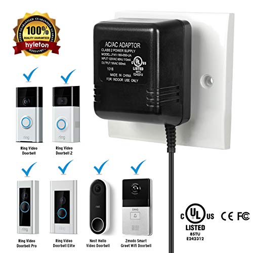 Product Cover Power Supply Adapter for Ring Video Doorbell, Ring Video Doorbell 2 & Ring Video Doorbell Pro with 315