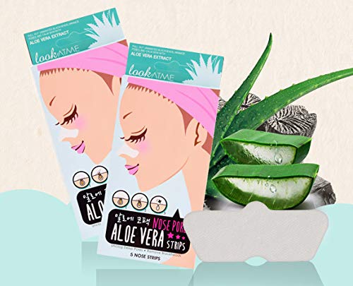 Product Cover Look At Me Blackhead Removal, Pore Minimizing Nose Pore Strips, Aloe Vera | Pack of 2