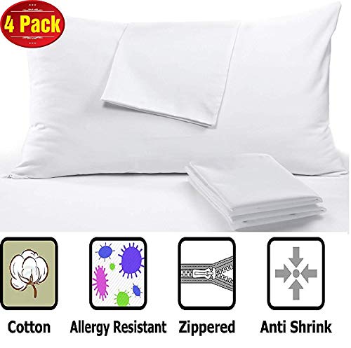 Product Cover Anti Allergy 4 Pack Pillow Protectors King 20 x 36
