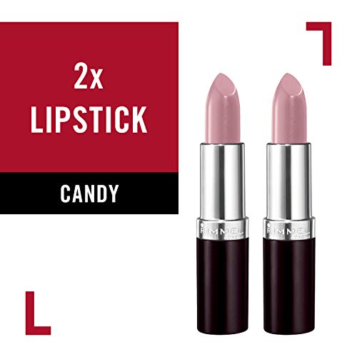 Product Cover Rimmel,  Lasting Finish Lipstick, Candy (2-Pack)