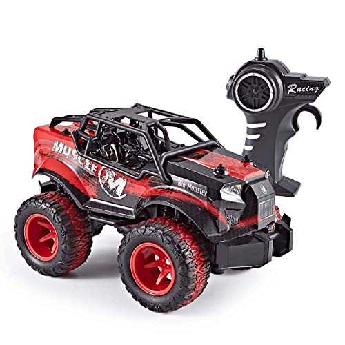 Product Cover Think Gizmos Speed Master Off Road Toy Remote Control Car for Boys & Girls Aged 6 7 8 9 10 + (Red TG709-R)