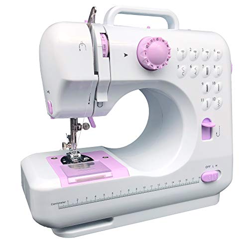 Product Cover KPCB 505 Sewing Machine with 12 Stitches Mini Size with Backstitch Buttonholing
