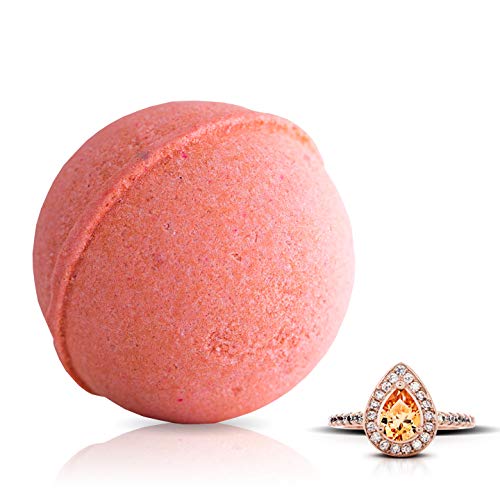 Product Cover Fragrant Jewels Pink Champagne Bath Bomb with Collectible Ring (Size 5-10)