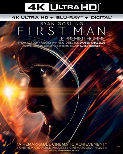 Product Cover First Man [4K Ultra HD + Blu-ray + Digital] (Bilingual)