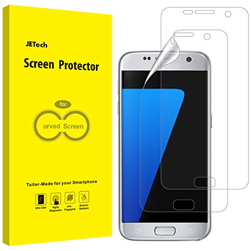 Product Cover JETech Screen Protector for Samsung Galaxy S7 (NOT for S7 Edge), TPU Ultra HD Film, Case Friendly, 2-Pack