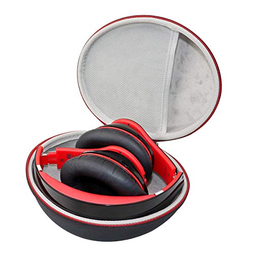 Product Cover Asafez Hard Travel Case Compatible with Mpow 059 Bluetooth Headphones Over Ear Stereo Wireless Headset