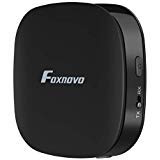 Product Cover Foxnovo Bluetooth Receiver,Bluetooth 5.0 Transmitter for TV with Digital Optical TOSLINK, 2-in-1 Audio Bluetooth Adapter with Aptx HD Low Latency and 3.5mm Aux Adapter for Headphone, Speakers, PC