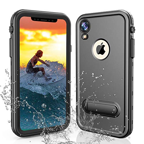 Product Cover SYDIXON iPhone XR Waterproof Case, iPhone XR Case Waterproof Shockproof Snowproof 6.1 inch 2018 Release (Black) ...