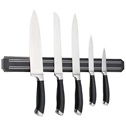 Product Cover Magnetic Knife Strips, 15 Inch Magnetic Knife Storage Strip, Knife Holder, Knife Rack, Knife Strip, Kitchen Utensil Holder, Tool Holder, Multipurpose Magnetic Knife Rack