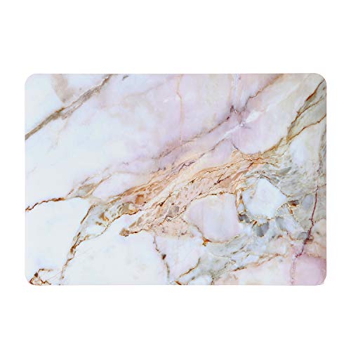 Product Cover iDonzon MacBook Air 13 inch Case (A1932, 2018-2019 Release), Soft-Touch Matte Plastic Hard Protective Case Cover Only Compatible New MacBook Air 13.3 inch with Retina Display Touch ID- Colorful Marble
