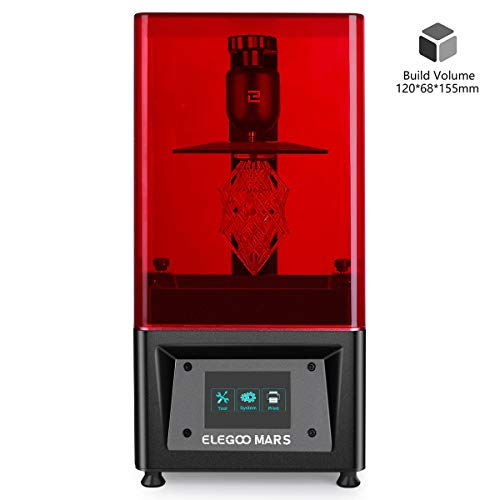Product Cover ELEGOO Mars UV Photocuring LCD 3D Printer with 3.5'' Smart Touch Color Screen Off-line Print 4.72