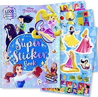 Product Cover Disney Princess Coloring and Activity Book with 1000 Disney Princess Stickers