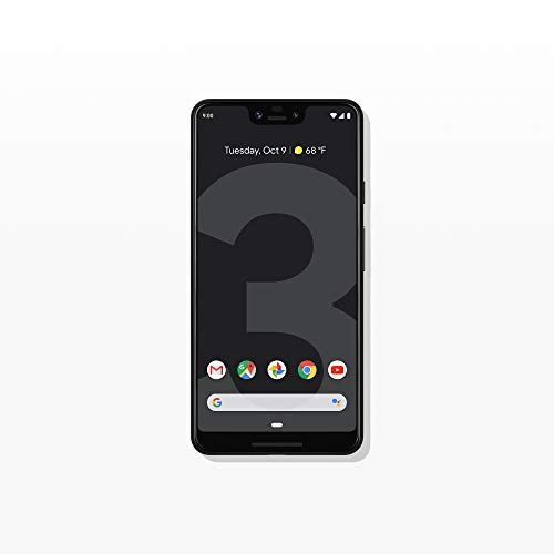 Product Cover Google - Pixel 3 XL with 64GB Memory Cell Phone (Unlocked) - Just Black
