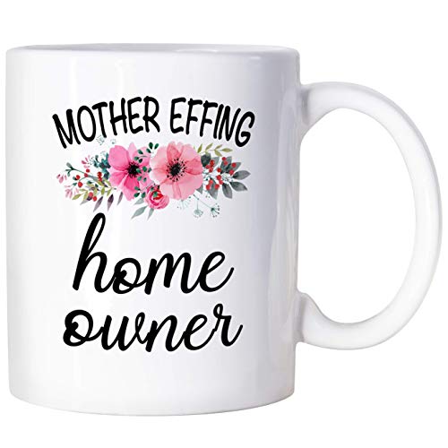 Product Cover Housewarming Gifts New Homeowner Gifts Mother Effing Homeowner Mug First Home Gifts New Home Gift Ideas For Women Men 11oz Coffee Mugs