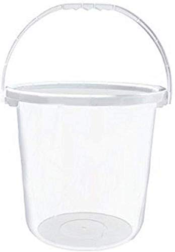 Product Cover Kuber Industries Plastic Bucket, 16 litres, Transparent (CTKTC1828)