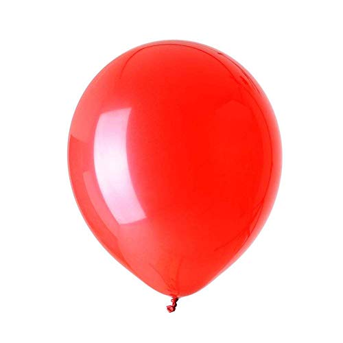 Product Cover Pack of 100 Red Latex Balloons for Party Wedding Theme Decoration Arch Supplies, 10 Inch