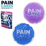 Product Cover PAINCAKES Mini The Cold Pack That Sticks & Stays in Place- Reusable Cold Therapy Ice Pack Conforms to Body, 1 Set Mini (1 Purple, 1 Blue- 2.88
