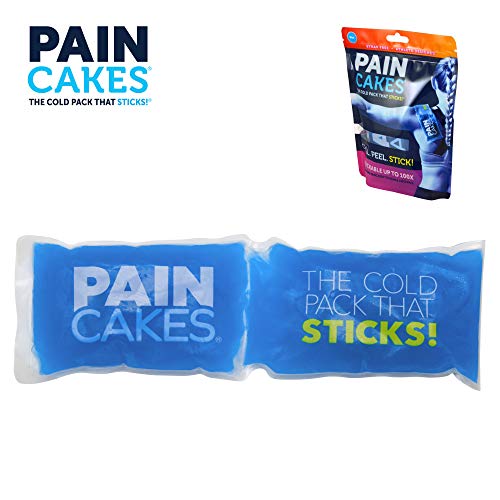 Product Cover PAINCAKES Wrap Stickable Cold Pack That Stays in Place- Reusable Cold Therapy Ice Pack Conforms to Body, 1 Wrap (Blue- 10