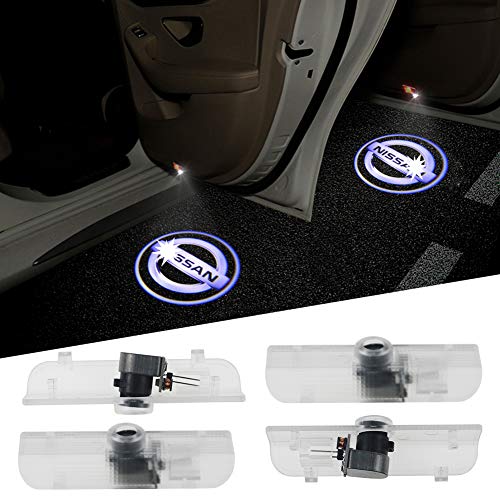 Product Cover 4PCS Aukur Logo Projector Car Door LED Lighting Entry Projector for Nissan
