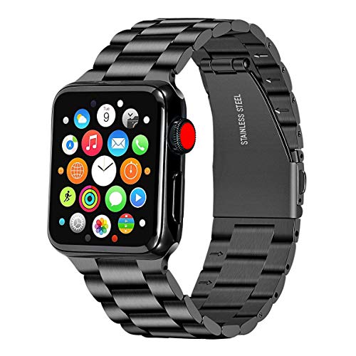 Product Cover Libra Gemini Compatible for Apple Watch Band 42mm 44mm Replacement Stainless Steel Metal iWatch Band 42mm 44mm