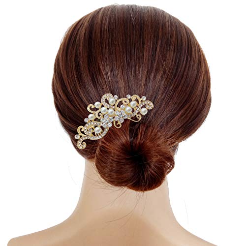 Product Cover Wedding Hair Comb Rhinestone Bridal Hair Clip Handmade Hair Accessories for Women