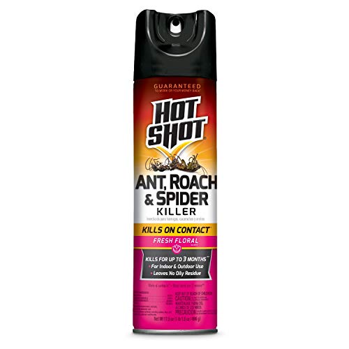 Product Cover Hot Shot HG-96781 Ant, Roach & Spider Killer Insecticide, Brown/A