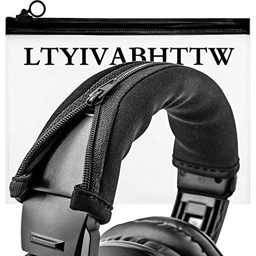 Product Cover Replacement Headband Cover Compatible ATH M50X M50 M40X M40 M30X M20X Headphones (Black)