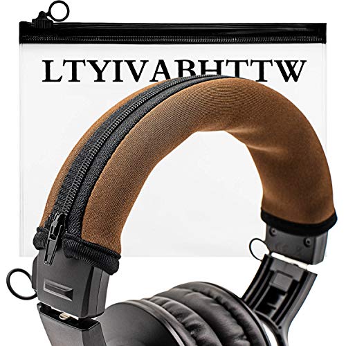 Product Cover Replacement Headband Cover Compatible ATH M50X M50 M40X M40 M30X M20X Headphones (Brown)