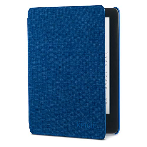 Product Cover Kindle Fabric Cover - Cobalt Blue  (10th Gen - 2019 release only-will not fit Kindle Paperwhite or Kindle Oasis).
