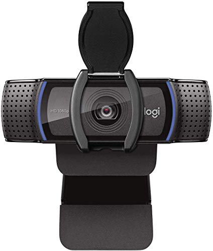 Product Cover Logitech C920S HD Pro Webcam with Privacy Shutter - Widescreen Video Calling and Recording, 1080p Streaming Camera, Desktop or Laptop Webcam