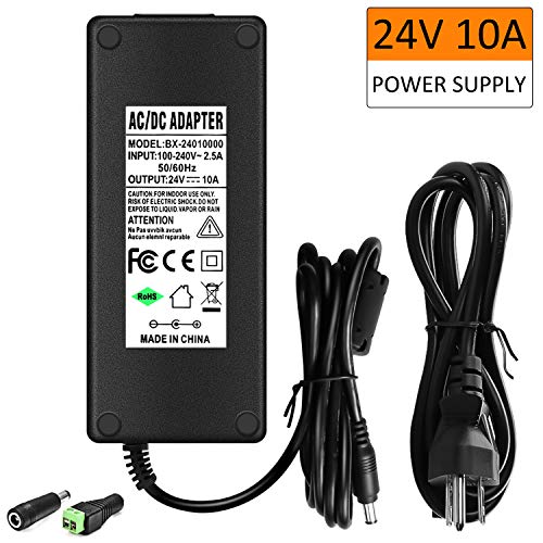 Product Cover LED Power Supply Adapter 24V 10A - 240W AC/DC Power Adapter Transformer