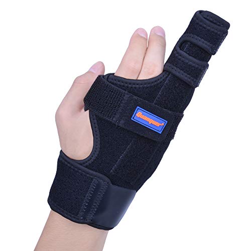 Product Cover Boxer Finger Splint- Original Metacarpal Splint for Boxer's Fracture, 4th or 5th Finger Break, Post-Operative Care and Pain Relief (S/M)