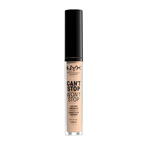 Product Cover NYX PROFESSIONAL MAKEUP Can't Stop Won't Stop Concealer, Vanilla