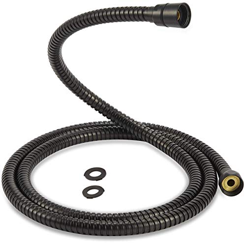Product Cover TRIPHIL Kink-free Shower Hoses Extra-long for Handheld Showerhead Hose Replacement Flexible Metal Shower Tube Extension Anti-twist Brass Connectors Stainless Steel Sleeve Oil Rubbed Bronze 71 Inches
