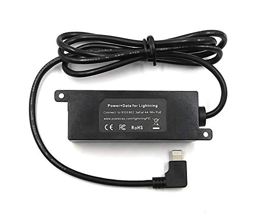 Product Cover 802.3af Ethernet Power and Wired Data for Conference Rooms, Mounted Tablets and More - Extends POE Up to 328 Feet