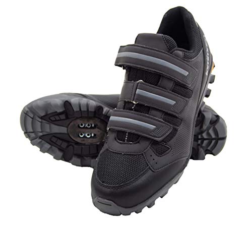Product Cover Tommaso Vertice 100 Men's All Mountain Vibram Sole Mountain Bike Shoes - 44 Black