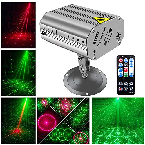 Product Cover DJ Disco Lights Party Lights, U`King LED Projector Stage Light with Music Strobe Light by Remote Control Great for Dancing Club Bar Pub Lighting