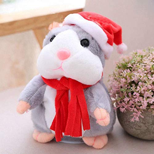 Product Cover YUANTD Talking Hamster Repeats What You SaySing The Song, Electronic Pet Talking Plush Toy