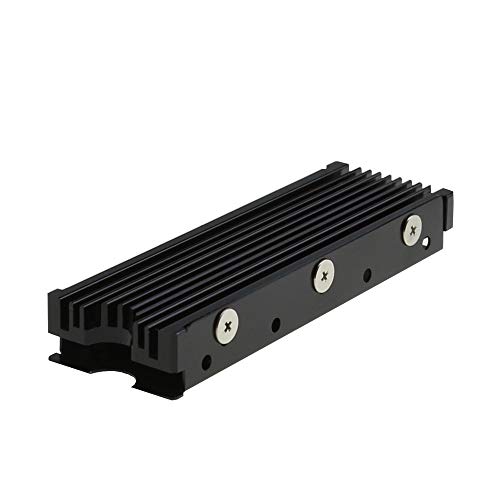 Product Cover M.2 2280 SSD heatsink, Double-Sided Heat Sink, Matching Thermal Silicone pad for PCIE NVME M.2 SSD or SATA M.2 SSD