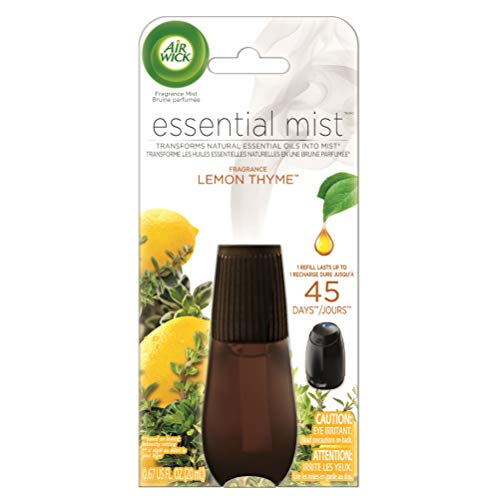 Product Cover Air Wick Essential Mist, Essential Oil Diffuser Refill, Lemon Thyme, 1ct, Air Freshener